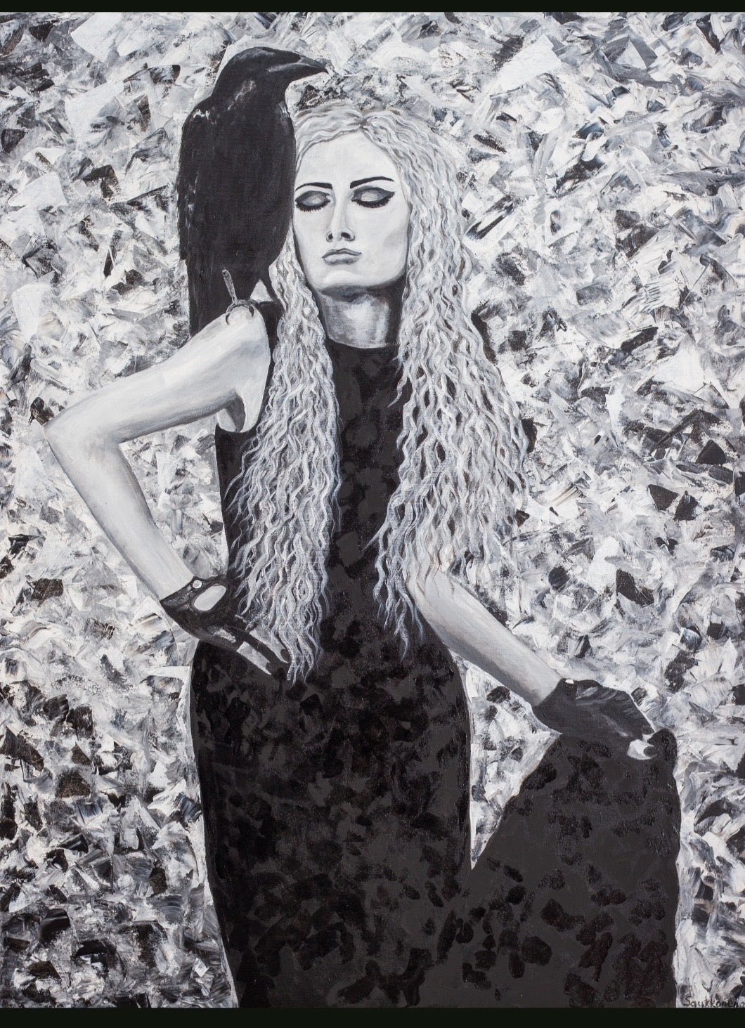 Annan Art - "Lady & Raven"