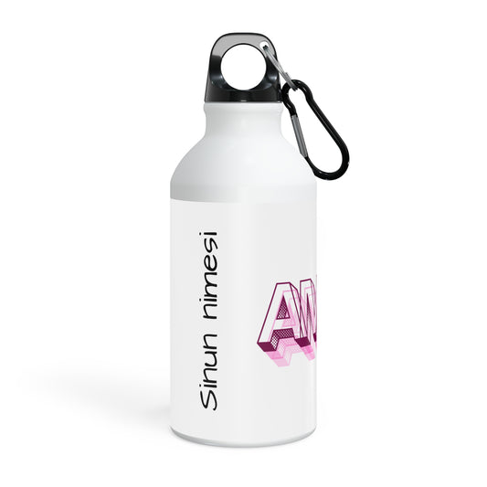 Oregon drinking bottle - With your own name!